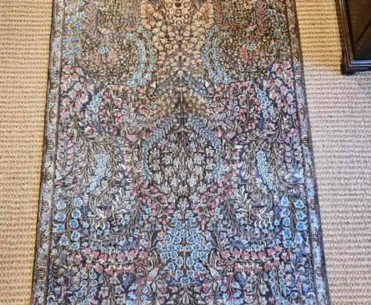 Unusual Fine Quality Persian Pure Wool Rug - Image 1