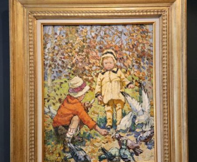 Oil on Board by Dorothea Sharp 'Autumn' - Image 1