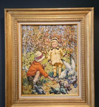 Oil on Board by Dorothea Sharp 'Autumn'