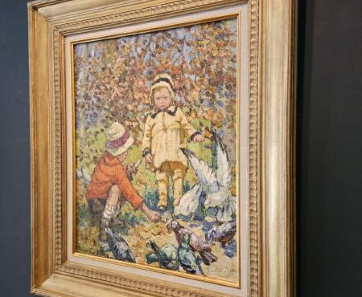 Oil on Board by Dorothea Sharp 'Autumn' - Image 3