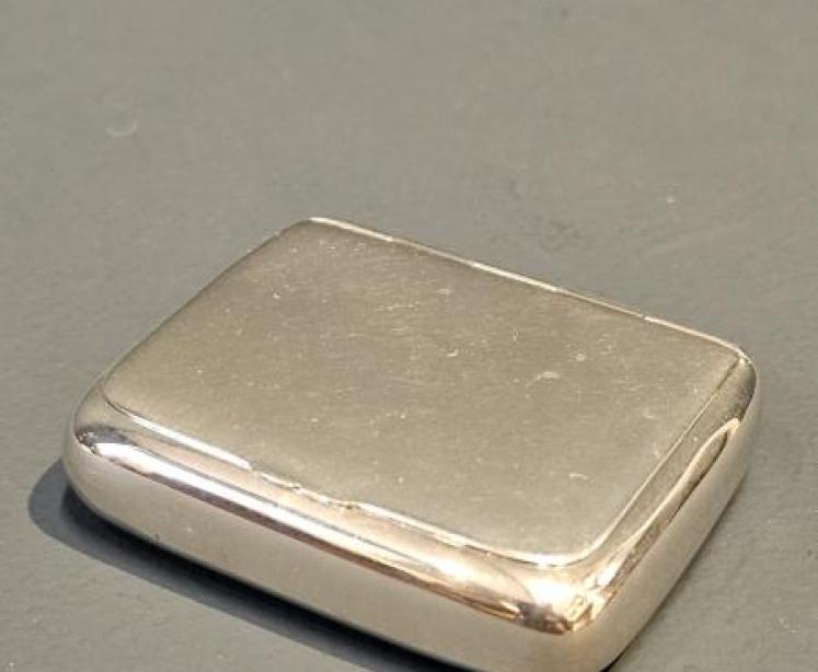 Edwardian Chester Silver Snuff Box - Image 1