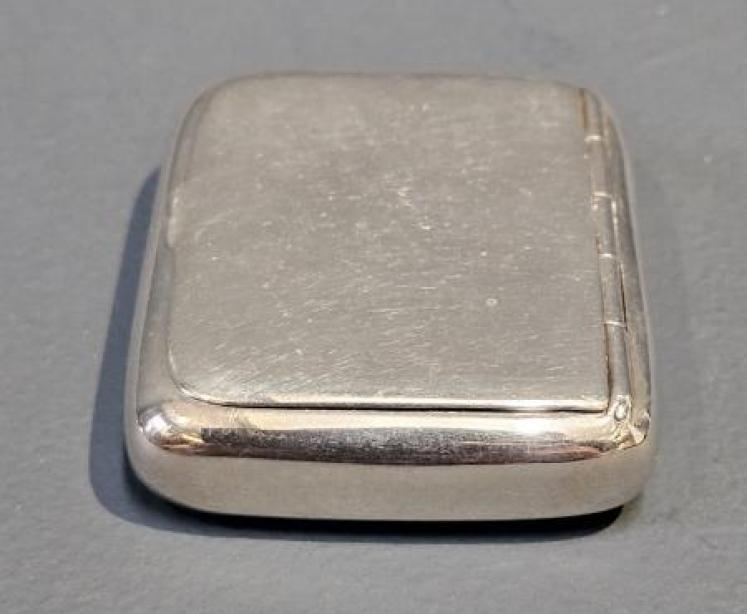Edwardian Chester Silver Snuff Box - Image 2
