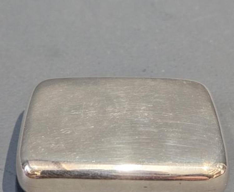 Edwardian Chester Silver Snuff Box - Image 4