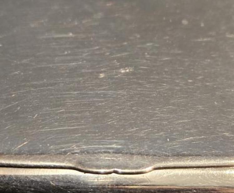 Edwardian Chester Silver Snuff Box - Image 5