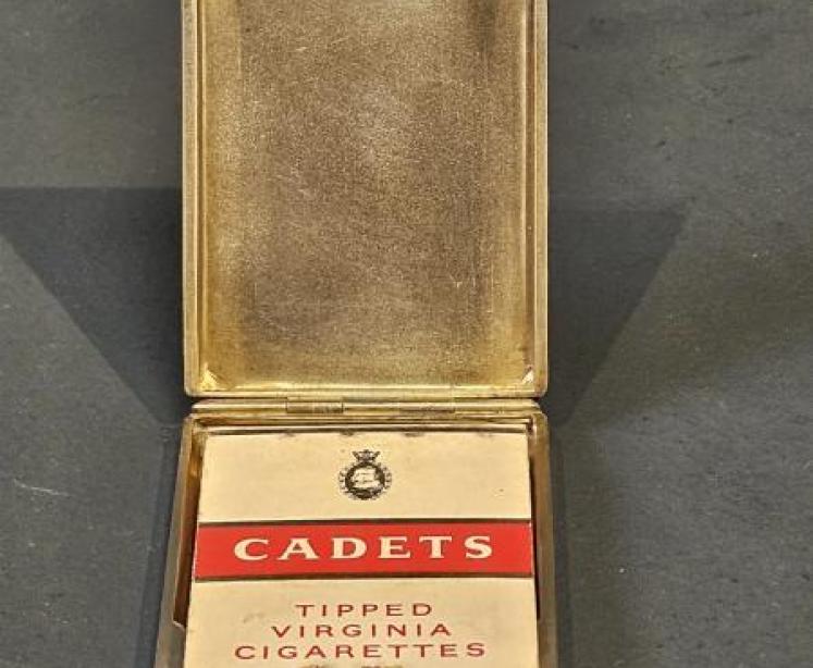 Silver and 9ct Gold Match Case - Image 4