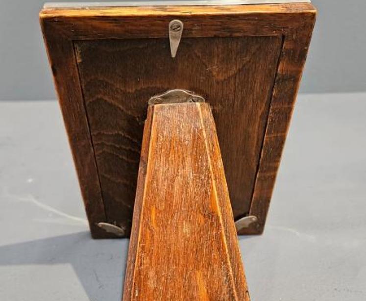 George V Polished Silver Photo Frame  - Image 3