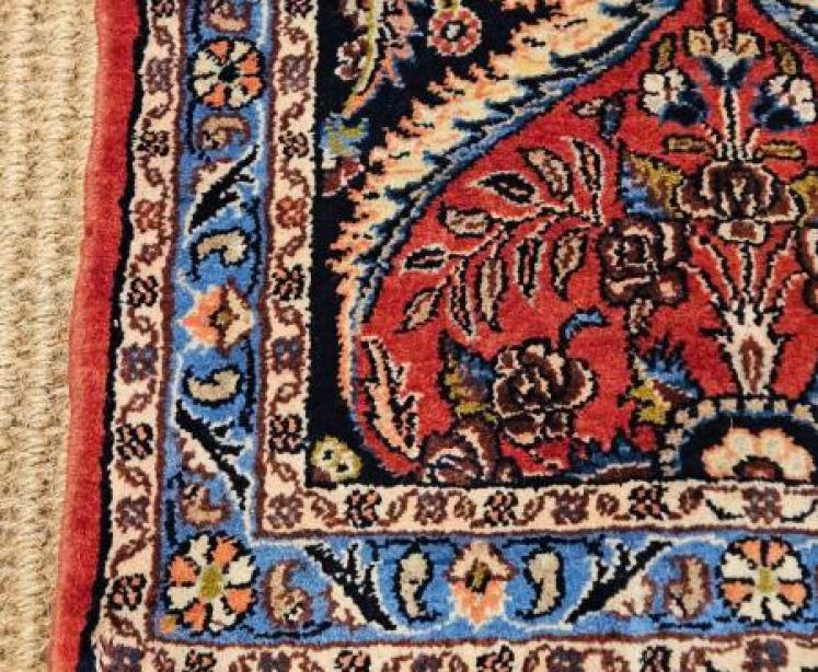 7' 6" Persian Pure Wool Runner  - Image 4