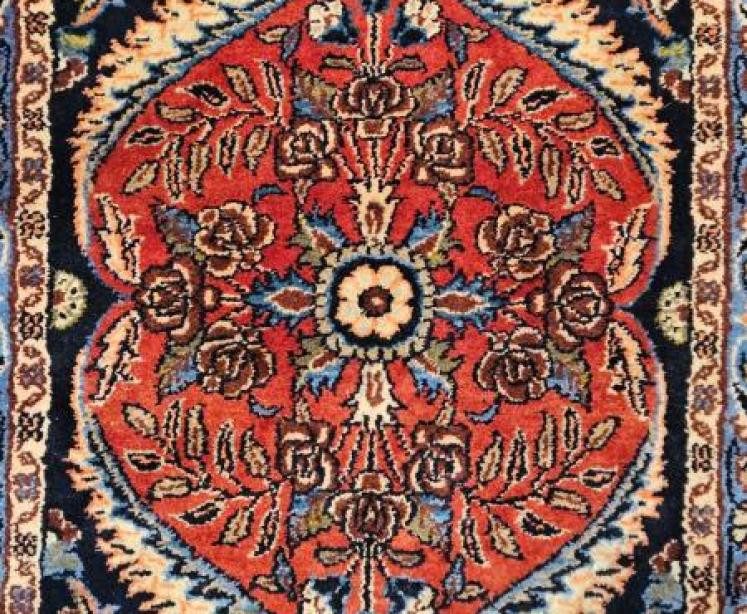 7' 6" Persian Pure Wool Runner  - Image 5