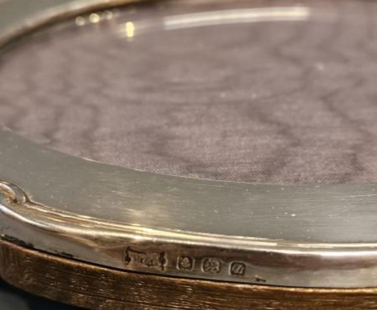 Matching Pair of Silver Photo Frames - Image 6