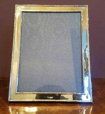 Edwardian Silver Photo Frame Hallmarked Birmingham 1907