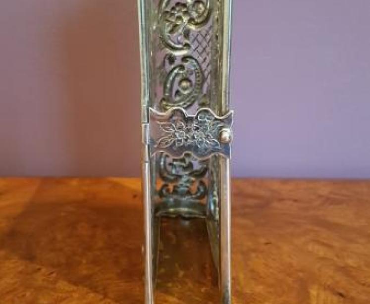 Rare Antique Silver Book Cover By William Comyns  - Image 2