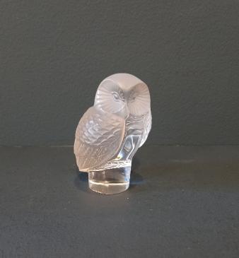 Lalique Opalescent 'Hibou' Owl