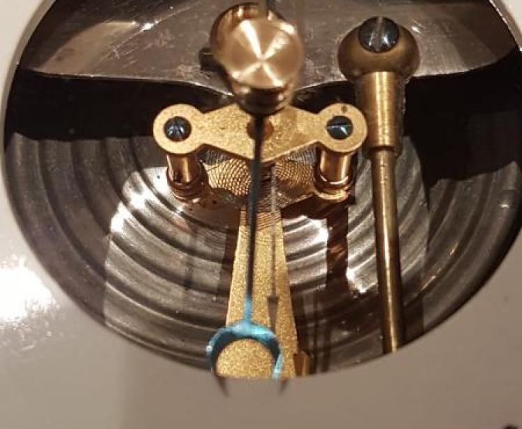 Antique Porcelain Dial Skeletonised Marine Barometer - Image 3