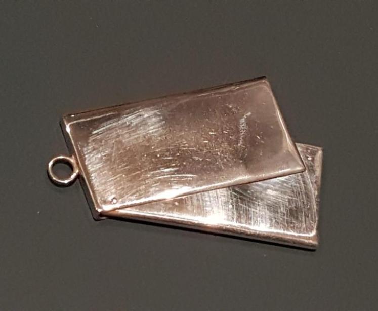 Edwardian Silver Double Stamp Fob - Image 4
