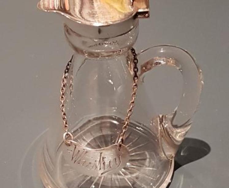 Edwardian Hukin and Heath Whisky Noggin - Image 1