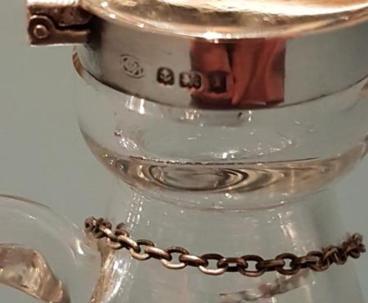 Edwardian Hukin and Heath Whisky Noggin - Image 3