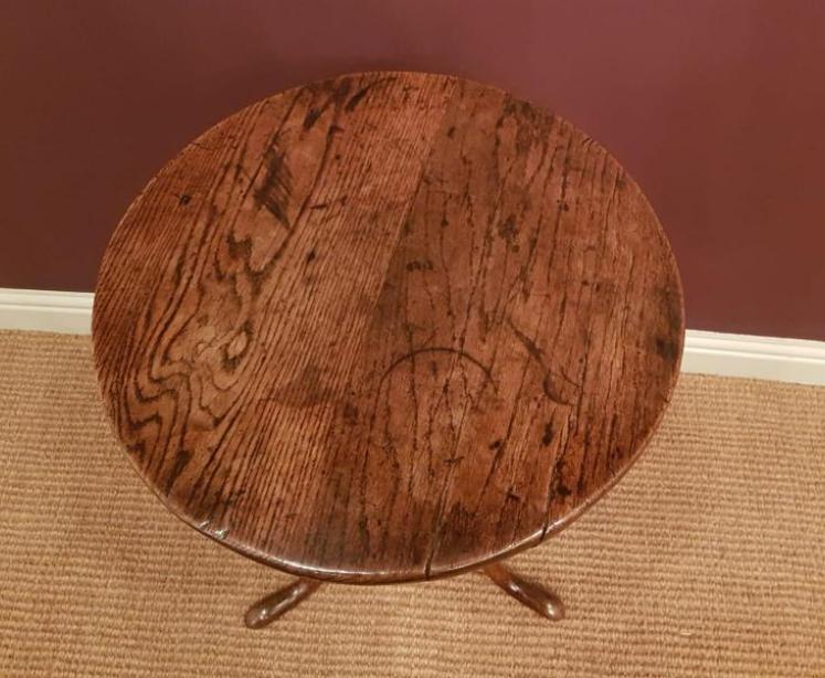 George II Oak Tripod Table  - Image 2