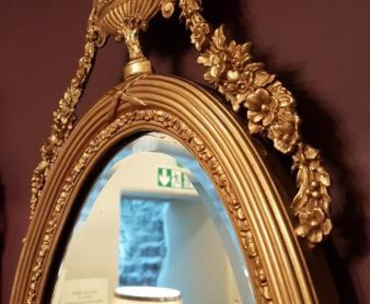 Matching Pair of Victorian Gilt Mirrors - Image 2