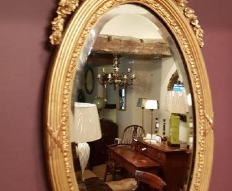 Matching Pair of Victorian Gilt Mirrors - Image 3