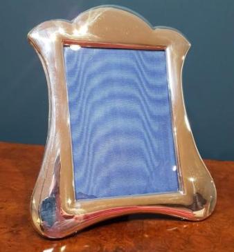 Antique Edwardian Silver Photo Frame