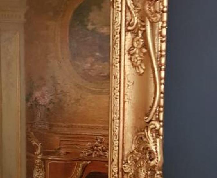 Superb Antique Oil on Canvas by Talbot Hughes - Image 4