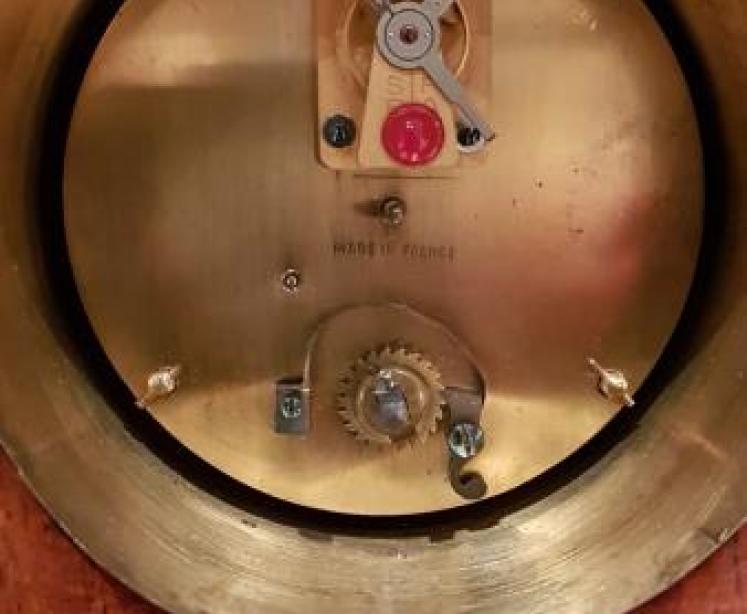 Superb Late Victorian Inlaid Mahogany Mantel Clock - Image 3