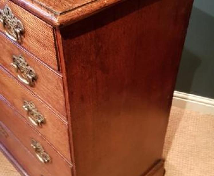 Impressive George III Oak Chest of Drawers - Image 2