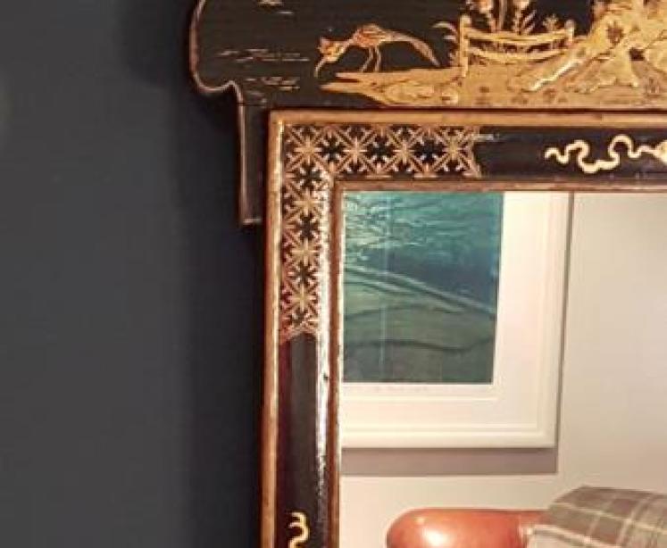 Antique Chinoiserie Mirror - Image 2
