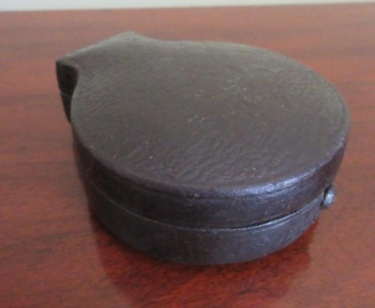 Superb Antique Silver Pocket Barometer & Case - Image 5