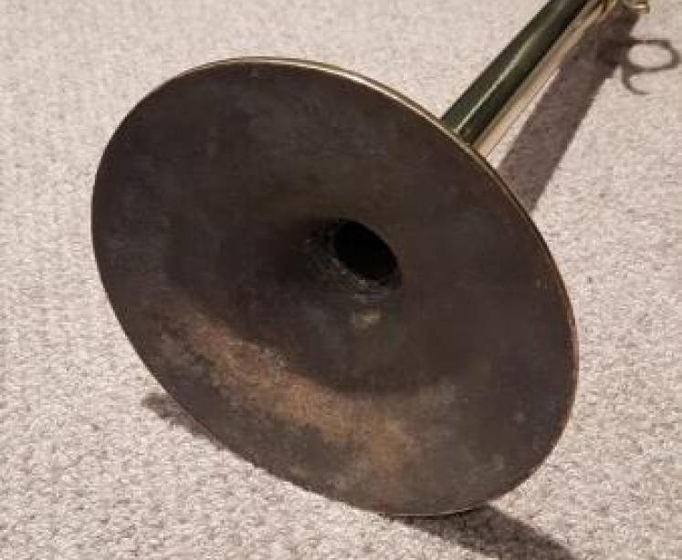 Superb Pair of Large George III Brass Candlesticks - Image 4