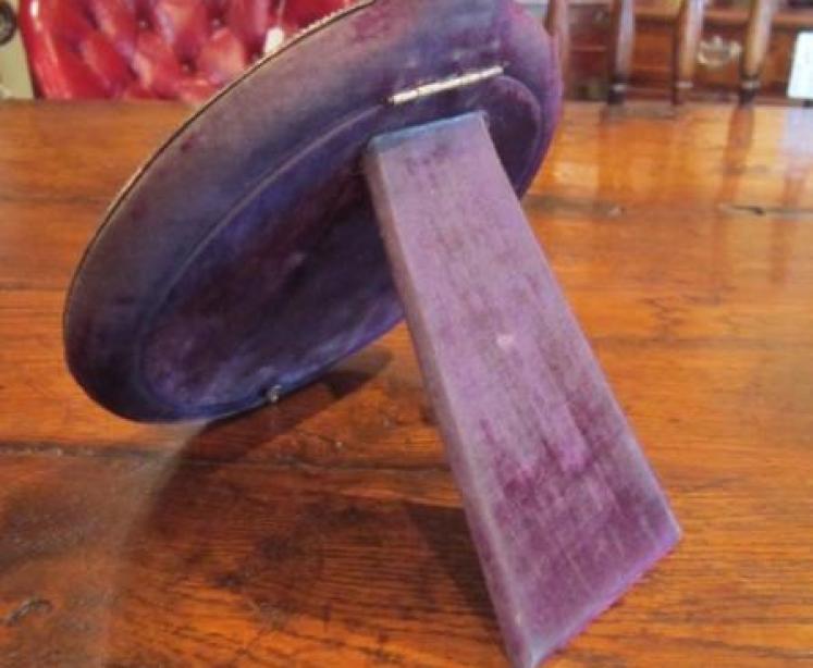 Outstanding Edwardian Silver & Enamel Photo Frame - Image 5