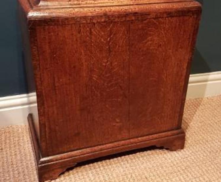 Superb George III Oak 8 Day Preston Longcase Clock - Image 4