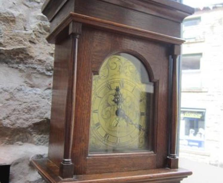 Rare George III Oak Miniature Longcase Clock - Image 2