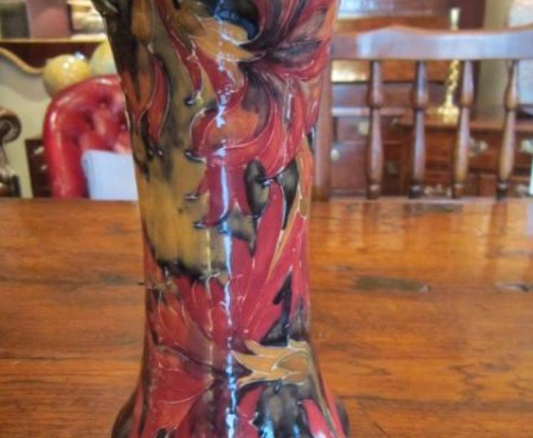 Stunning Moorcroft Spanish Twin Handled Vase - Image 3