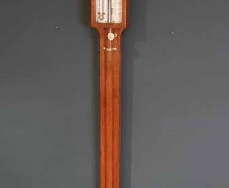 Antique Stick Barometer by Casterelli of Manchester - Image 1