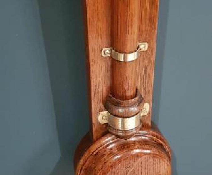 Antique Stick Barometer by Casterelli of Manchester - Image 7
