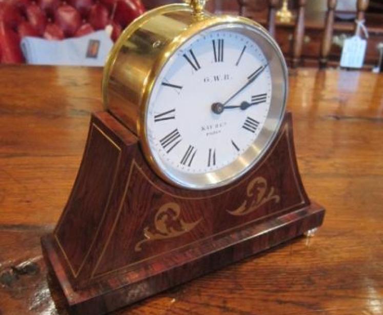 Superb Victorian GWR Station Master's Mantel Clock - Image 1
