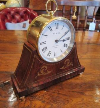 Superb Victorian GWR Station Master's Mantel Clock