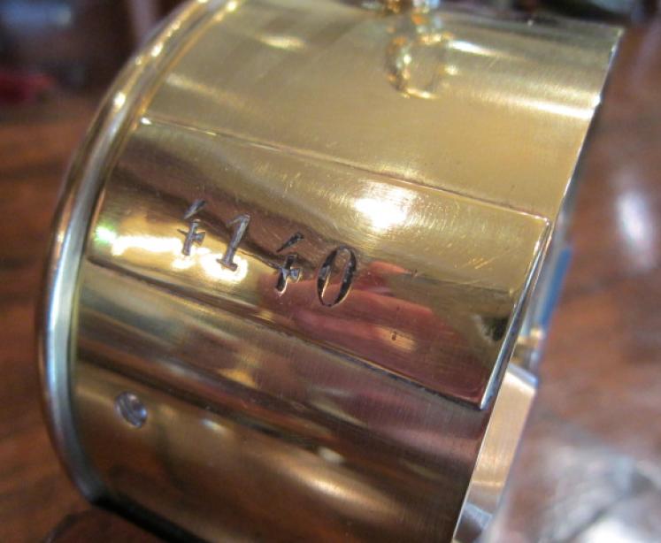 Superb Victorian GWR Station Master's Mantel Clock - Image 4