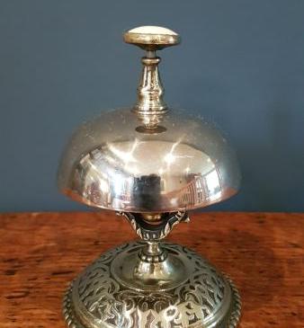 Victorian Brass Counter Bell