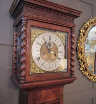 Fine George I Period Walnut Bristol Longcase Clock