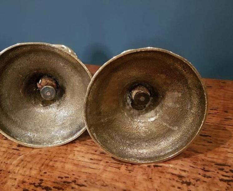 Pair of Regency Period Brass Candlesticks - Image 3