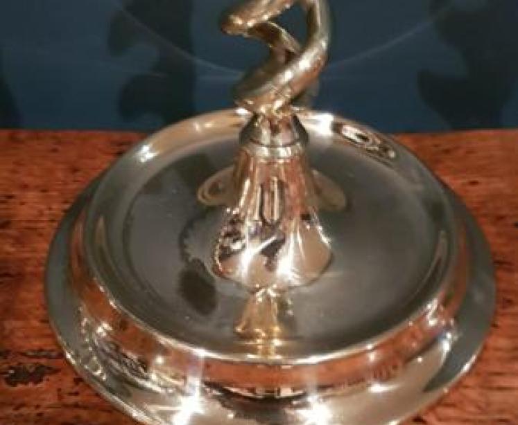 Impressive pair of Large Brass Candlesticks - Image 5