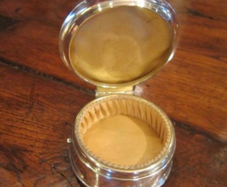 Quality George V Silver & Enamel Jewel Box - Image 2