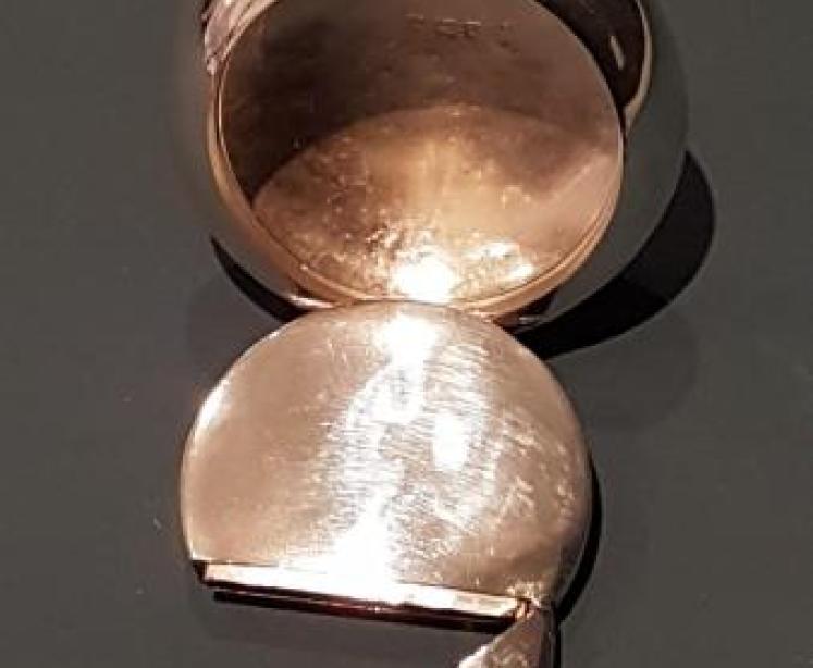 Antique Silver Tobacco and Vesta Case by Elkington  - Image 3