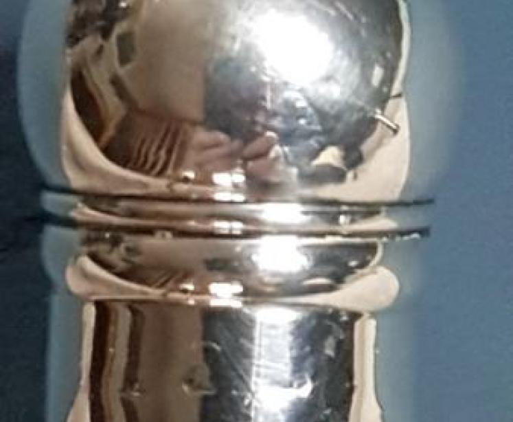 Victorian Silver & Cut Crystal Scent Bottle - Image 5