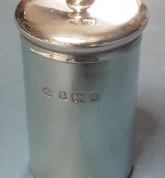 Edwardian Silver 'Go to Bed' Vesta Case