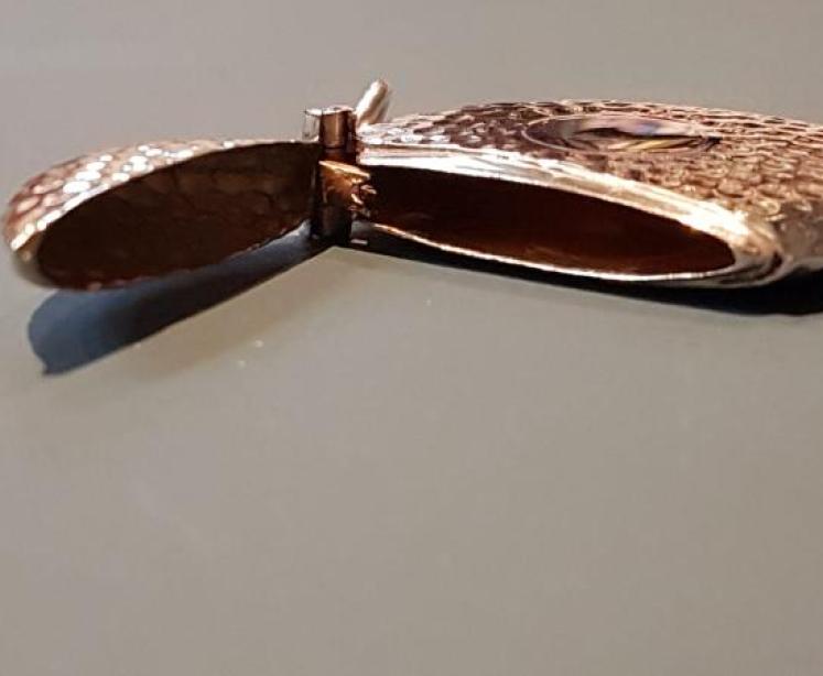 Immaculate Silver Golf Ball Vesta Case - Image 5