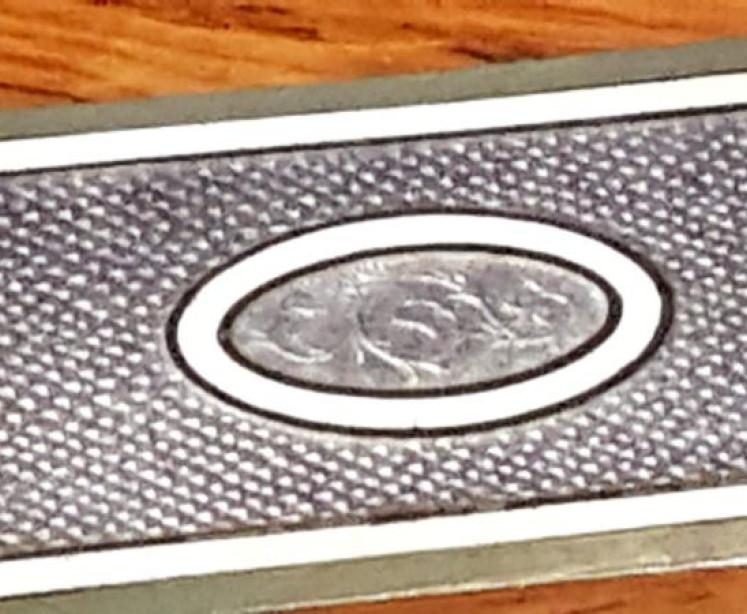 Sampson and Morden Silver and Engine Turned Enamel Match Box Holder - Image 4