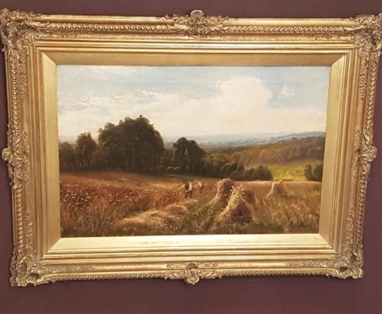 Daniel Sherrin Oil on Canvas - Image 1